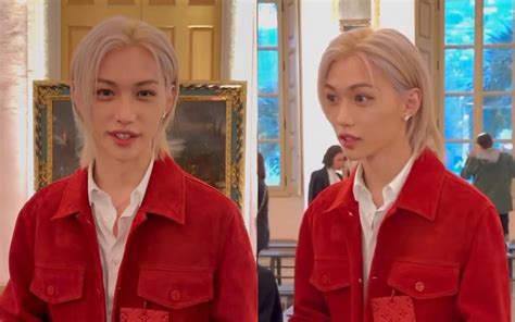 Stray Kids' Felix displays his opulent visuals at the Louis Vuitton 